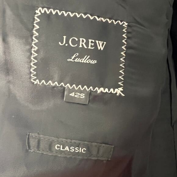 J.Crew Ludlow Mens 42S Preppy Equestrian‎ Old Money Madras Plaid Dinner Jacket - Picture 7 of 12